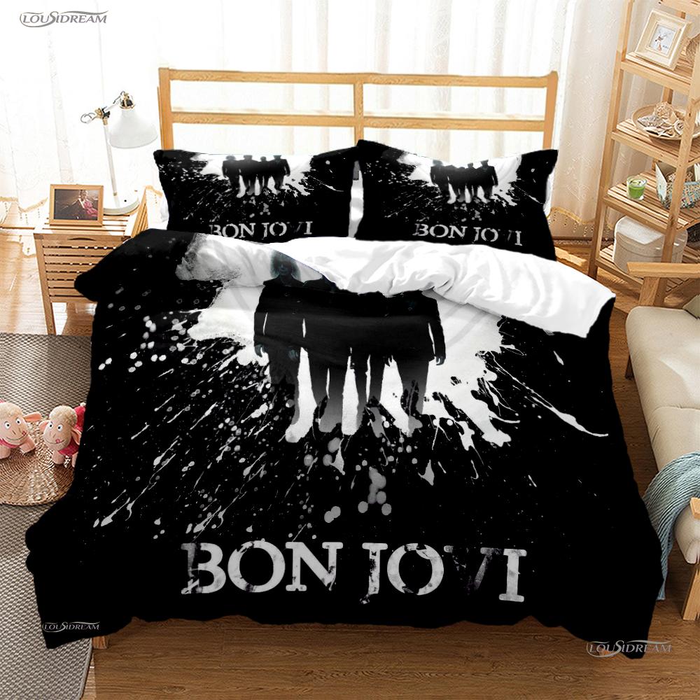 Casal Rock Band All Season Duvet Cover Comforter Bedding Sets Soft Quilt Cover and Pillowcases Boys Single/Double/Queen/King
