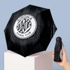 Girona FC Mini 5 Fold Pocket Umbrella Compact Lightweight Anti UV Rain Sun Protection Umbrella Portable Travel Umbrella