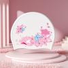 New Silicone Swimming Cap Waterproof and Durable Swim Cap for Long Hair No-slip Swim Cap for Women