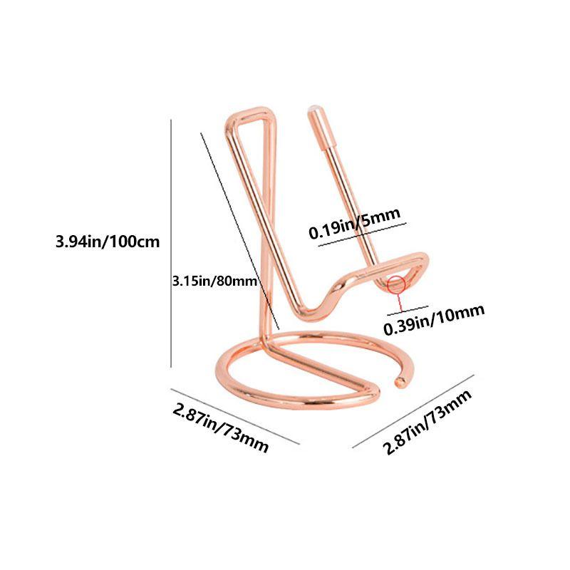 Kreativer Handy-Tablet-Ständer Desktop Live Metall Lazy Iron Handy-Stützständer Basis Ornamente