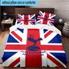 3pcs Tottenham Hotspur F.C Design Printed Bedding Set Duvet Cover Closure Includes 1 Duvet Cover & 2 Pillowcases Bedding Sets Home Decor Gifts