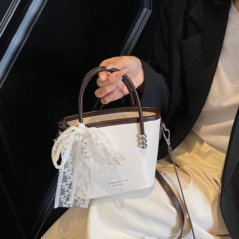 Spring and Summer Popular Bag Women 2025 New High-end Versatile Messenger Bag Fashionable Portable Bucket Bag