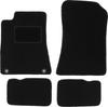 Black Velour Floor Mats For: Mercedes SL R129 Roadster (1998-2002)