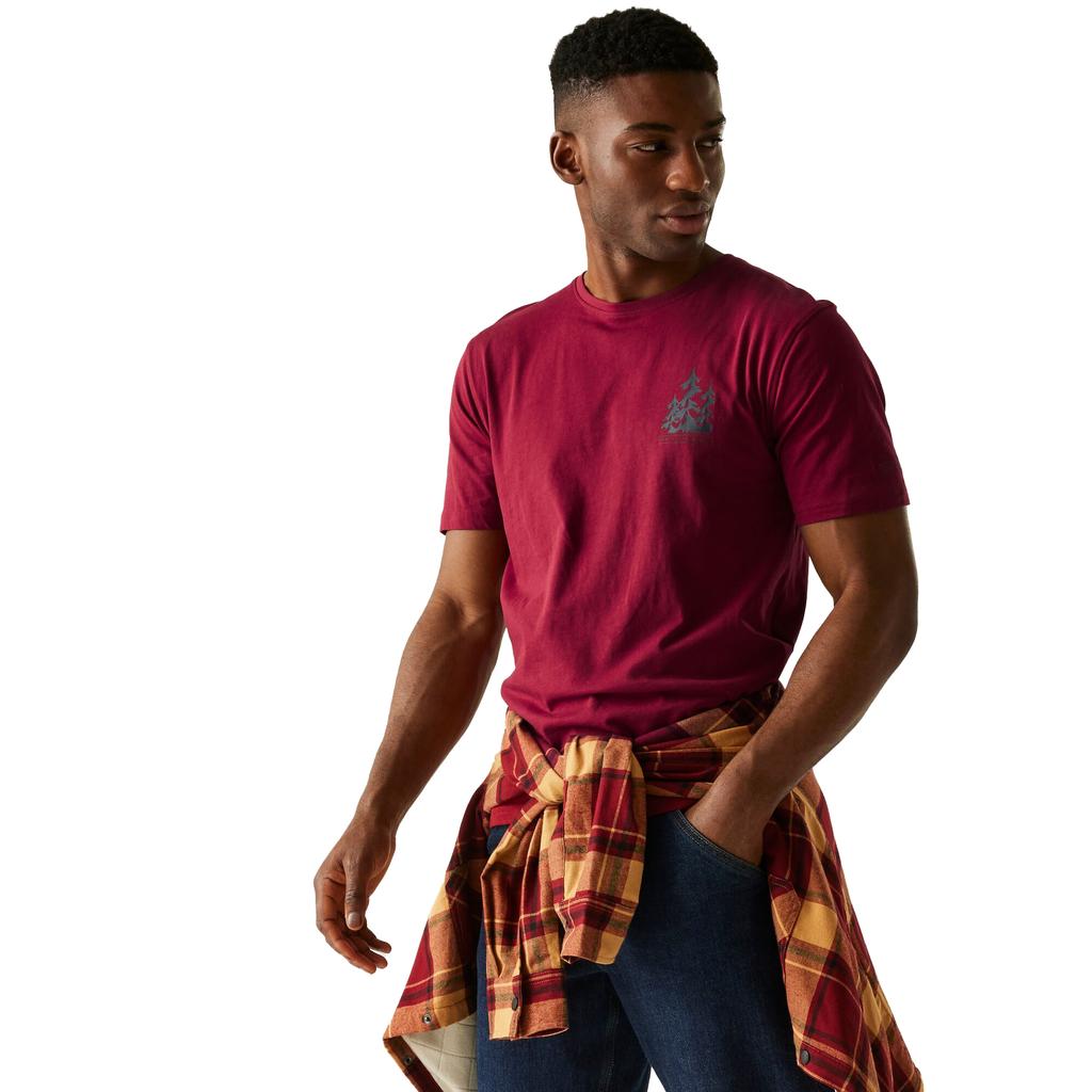 Regatta Mens Cline IX Tree T-Shirt