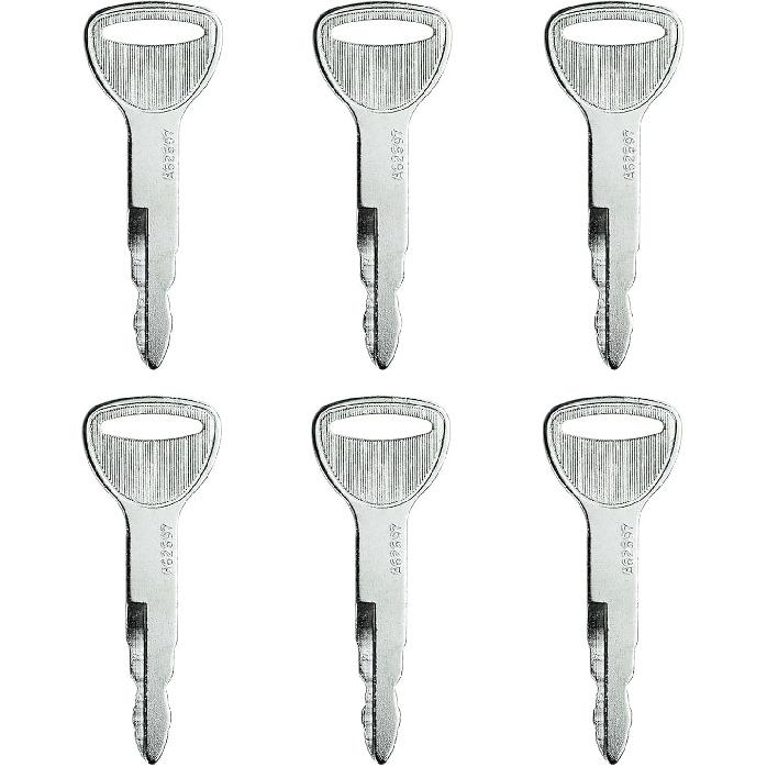 6PCS 57591 Ignition Keys Compatible with to-yota Forklift 57591-23330-71 | 575912333071 A62597 162597