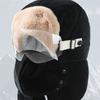 Anti Fog Goggle Winter Goggles Mask Hat Windproof Warm Ski Hat Fashion Riding Lei Feng Hat  Hiking