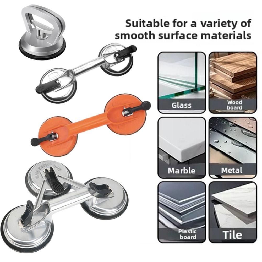 Strong Suction Glass Suction Cup Lifter Aluminum Zinc Zinc Alloy Vacuum Dent Puller  Lifting Tile