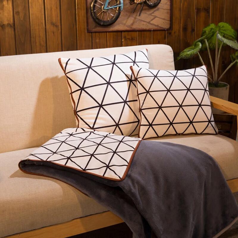 

Homeshine Urban Rhombus Multifunctional Pillow Quilt