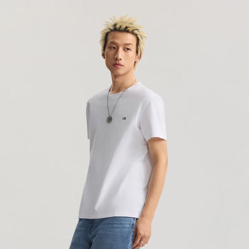 Lee Men's Standard Fit Small Logo Patch Lightweight Short Sleeve T-Shirt