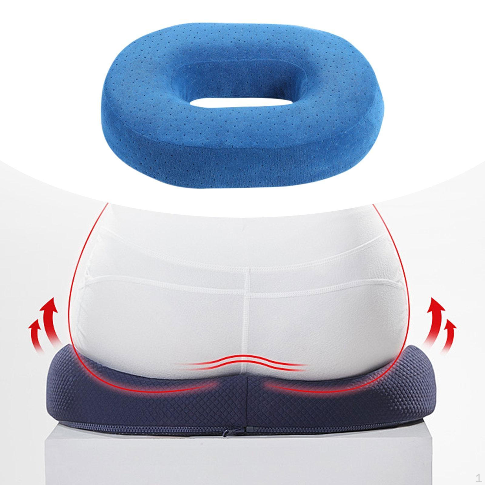 Подушка для поддержки копчика для офиса и путешествий со съемным чехлом 1656₽