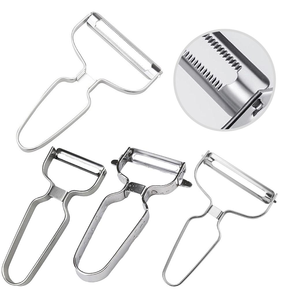 Cabbage Grating Slicer Stainless Steel Peeler Ergonomic Design Non-slip Grip Rust-resistant Stainless Steel Blade
