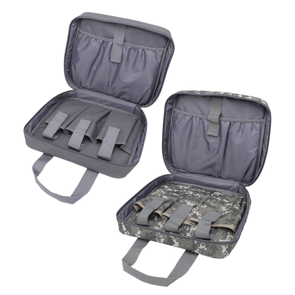 Satellite Accessory Storage Bag Portable Canvas Satellite Protective Carry Case Handbag for Adapters