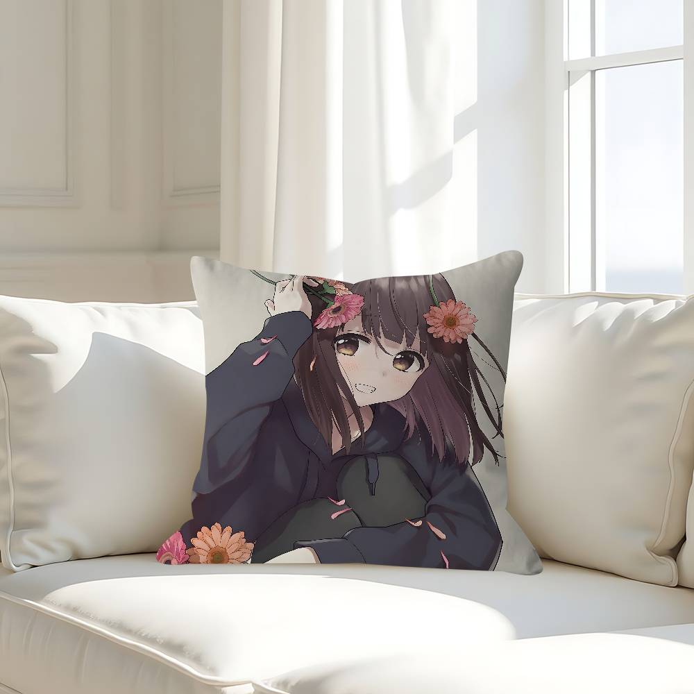 M-Menhera-chan Personalized Pillow Dust Cover Bedroom Kids Party Decoration Pillowcase Birthday Children Gift