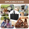 Thermal Lunch Bag Large 65L-70L Hot Cold Duall-Use Lunch Box Insulated  Non-Woven Collapsibles Cooler Bag For Groceries Food