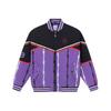 Li Ning Sports Serie Baschet Raptors Color Block Jachetă Largă Caldă Bărbați Jachetă Negru AJDR545-1