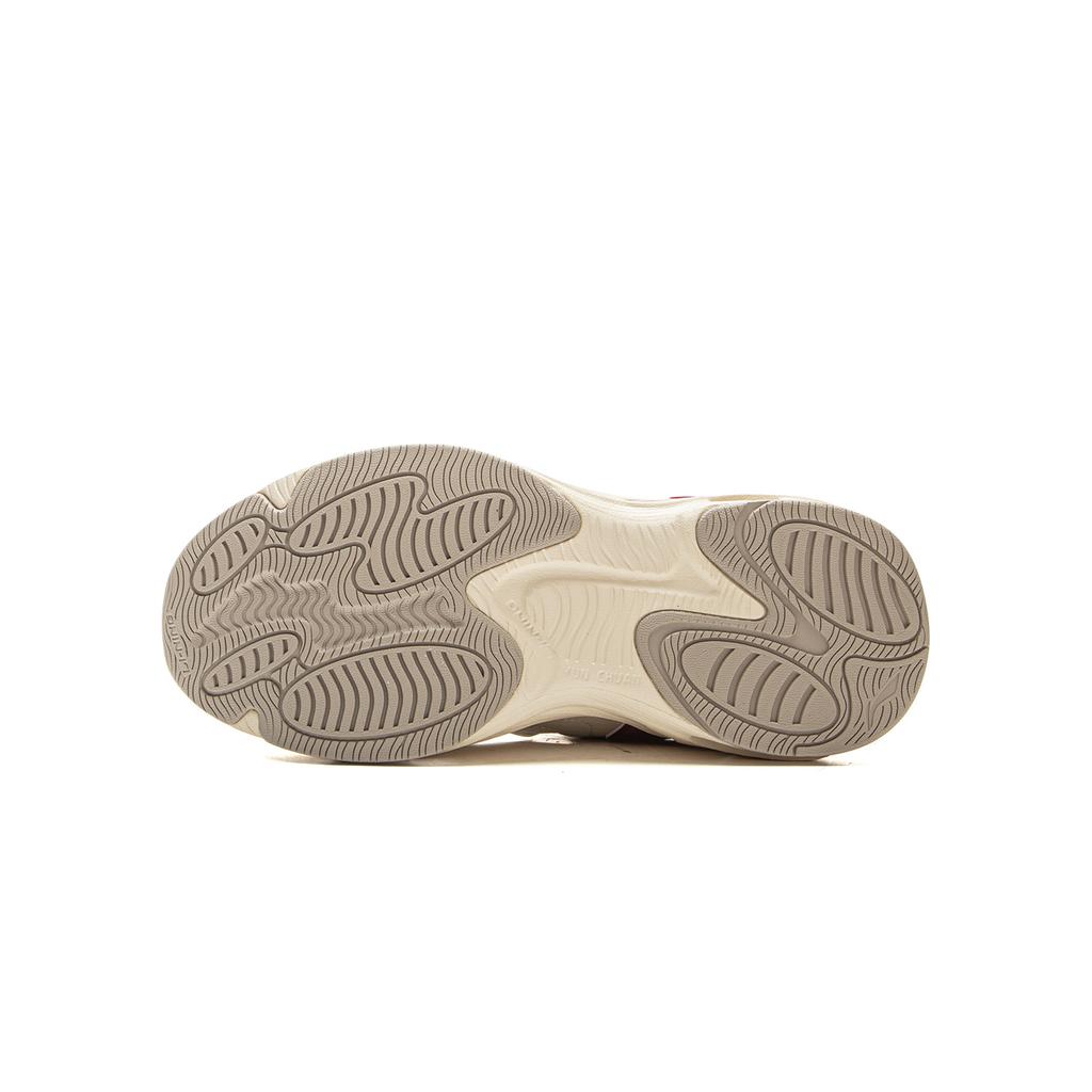 Li Ning Kids Comfortable Lightweight Non-Slip Wear-Resistant Low-Top Casual Shoes Kids sneaker Pink Purple White YKCV014-4