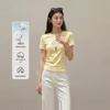 FivePlus Women's Slimming Pleated Short Sleeve T-shirt