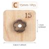 Sakura,Flower,Five-Pointed Stars Leather Die Cut, Steel Rule Punch Mold, DIY Metal Die Cutter Punch Crafts Kraft Tool(2.5-5.5cm)