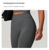 Europäische & Amerikanische High-Waist Po-Liftende Yogahose - Gerippter Bund Bauchkontrolle Fitness- & Laufleggings für Damen