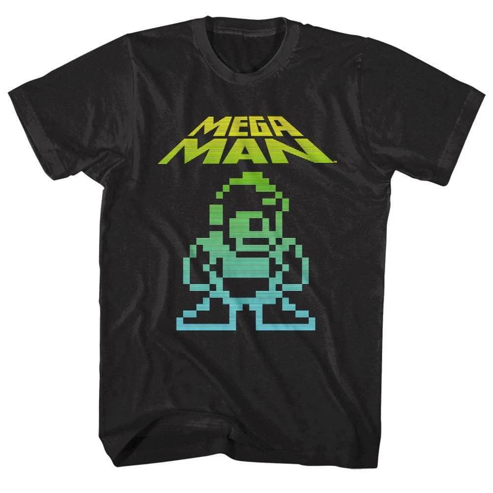 Megaman Pixel Player Men s T Shirt XXXXL