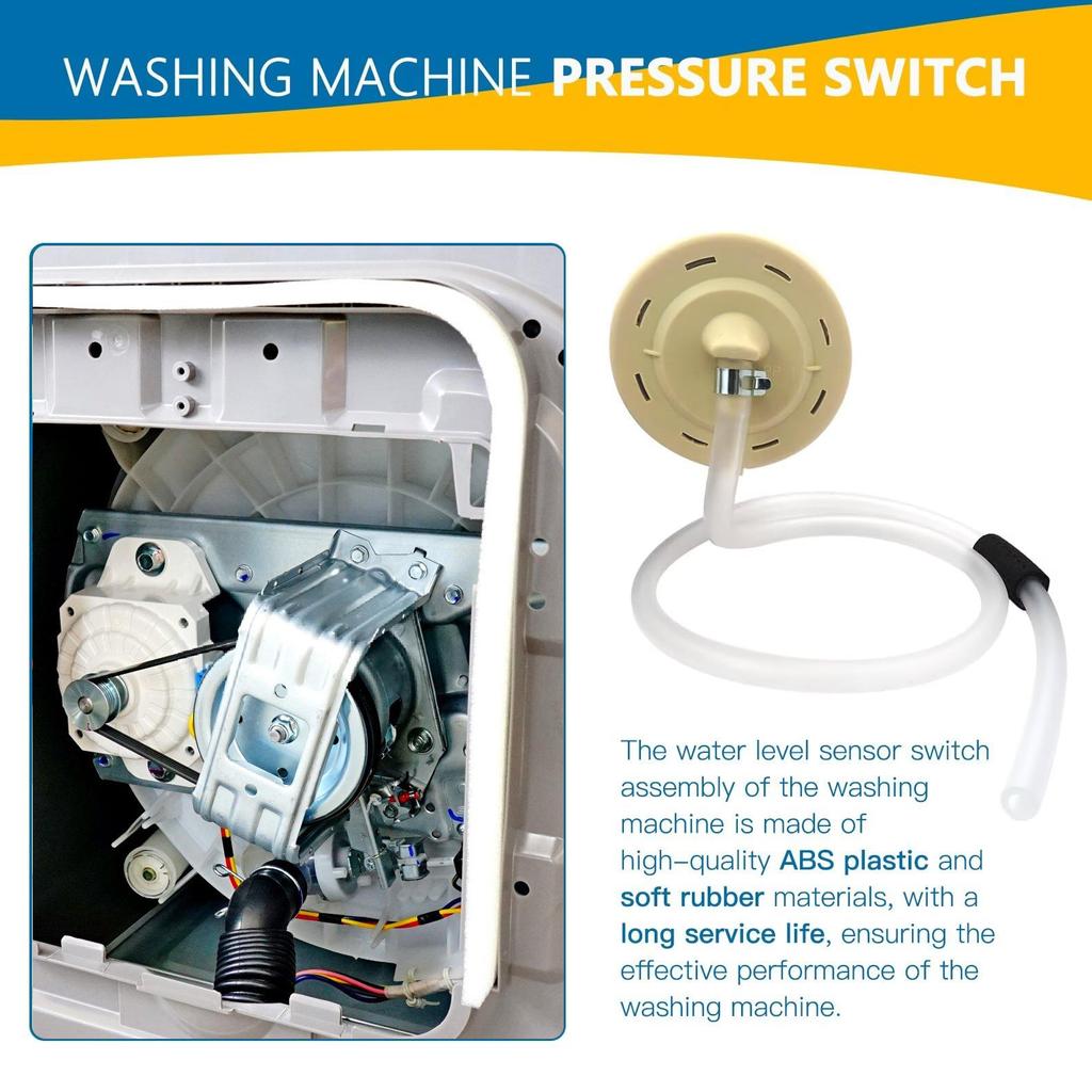 Drei-Pin Wasserstandsdrucksensor für Waschmaschinen Schalterbaugruppe Waschmaschine Ersatzteil Zubehör
