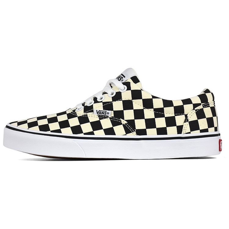 

Vans Era Doheny Шнуровка Шахматка Повседневные Низкие Кеды для Скейтбординга Унисекс кроссовки Черный Желтый VN0A3MTFIB8 40.5