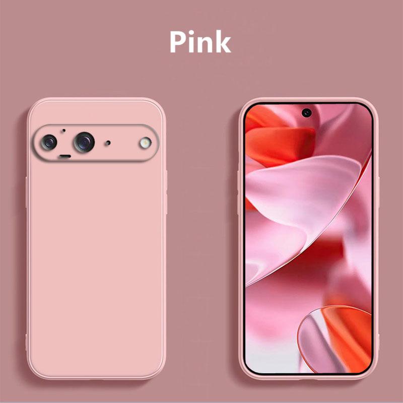 Für Google Pixel 9 Hülle Für Google Pixel 9 Hülle Funda Flüssig Weiches Silikon Für Bumper Handy Rückseite Für Google Pixel 9 5G