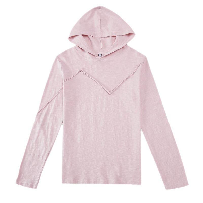 Pullover da donna a maniche lunghe con cappuccio Leggero Maglia a maniche lunghe slim