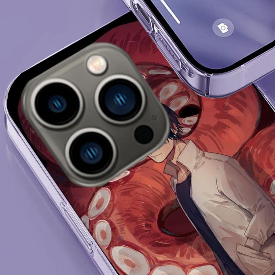 Chainsaw Man Yoshida Phone Case For Iphone 17 Air 15 Pro 14 Plus 16 Pro Max 17E 16E 12 13 Mini 11 Cover Cute Fundas