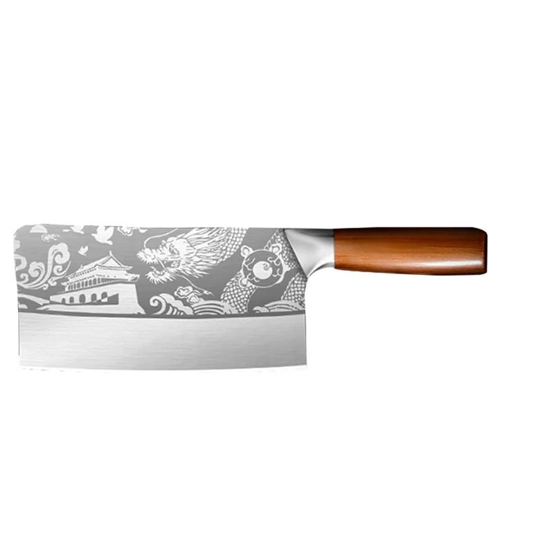 1/3pcs New dragon style sharp meat slicing knife for kitchen chef knife for home ladies Easy bone chopping knife Cooking tool