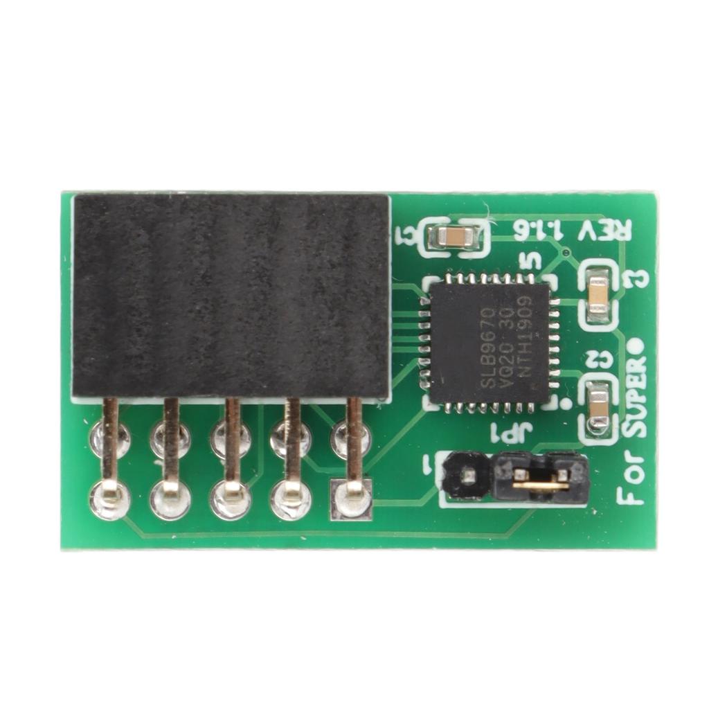 TPM 2.0 Chip TPM2.0 Remote Card Encryption Security Module for SuperMicro 10pin SPI Tpm 2.0 for WIN11