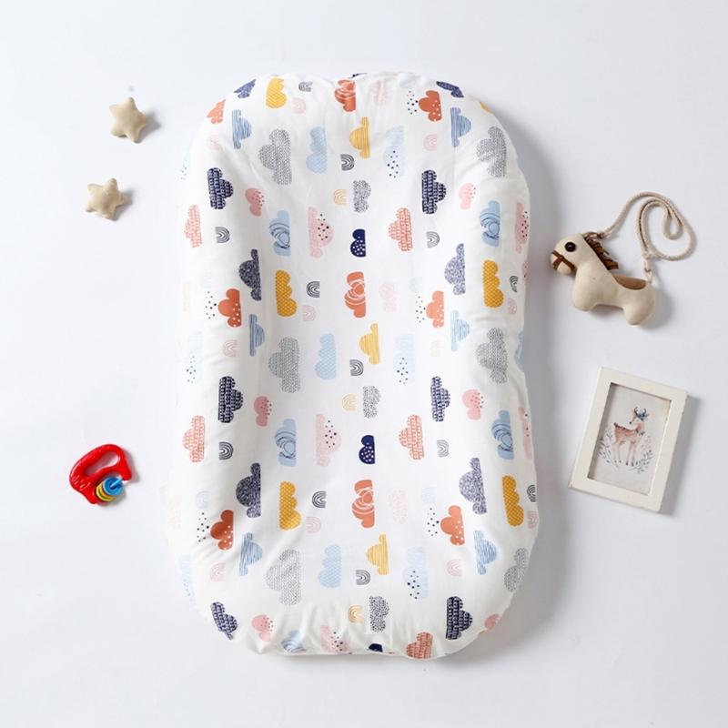 Baby Bed Detachable & Washable Bed Multiple Pattern Baby Bed Lightweight Baby Bed Soft Suitable for Travel & Camping