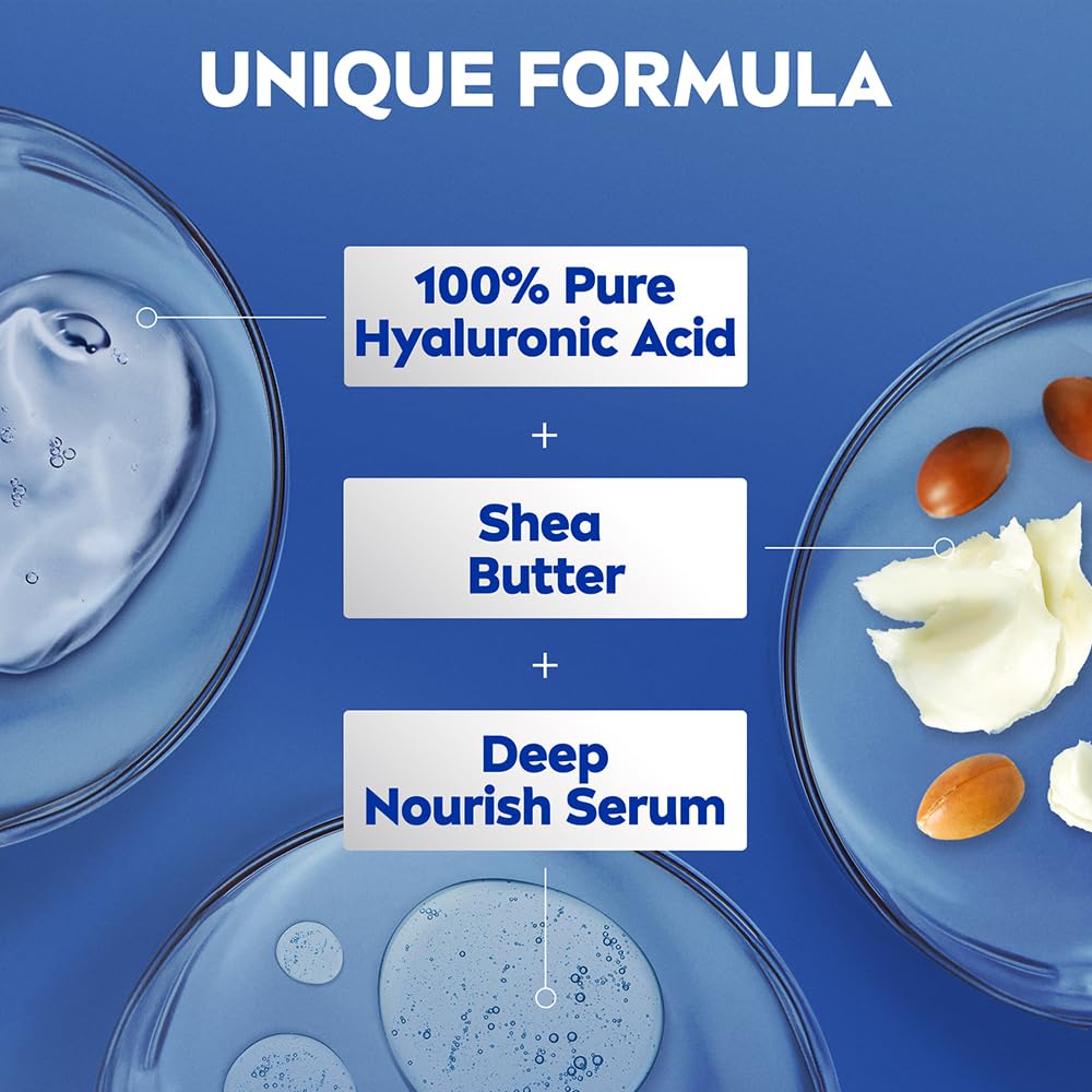 Nivea Shea Smooth 400ml Body Lotion For Men & Women | 48H Moisturization | Non-Greasy Velvet Skin | Deep Hydration Serum