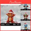 Adorable Christmas Dragon Figurine Resin Craft For Festive Home Decoration And Holiday Atmosphere