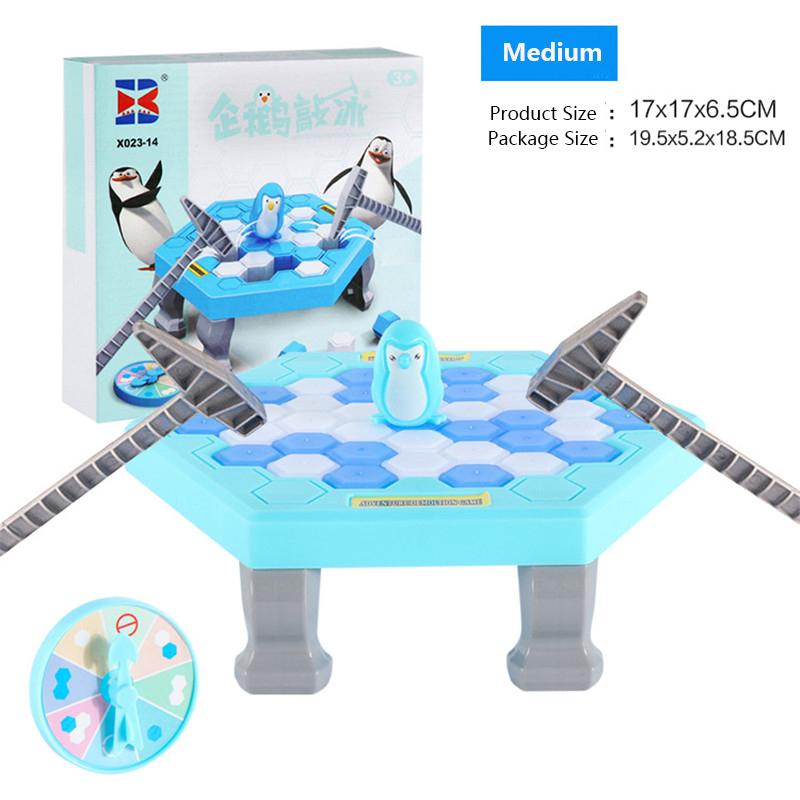 

Ice Breaking Game Toys Save Penguin Trap Break Ice Интерактивная настольная игра Семейная вечеринка Головоломка Стол Knock Block Детские забавные игрушки