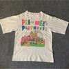 PEE WEE HERMAN Spielhaus unisex Weißes Baumwoll-T-Shirt Vollgröße S-5XL