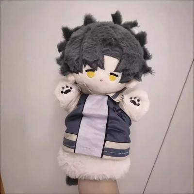 Anime Agent Trio Cotton Doll Set Super Soft Plush Puppet with Stand Cute Character Collectible Gift for Fans