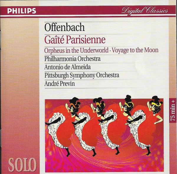 

CD ANDRE PREVIN ANTONIO DE ALMEIDA P Offenbach Gaite Parisienne etc. 4434032 Philips 1994 Germany Classical Used