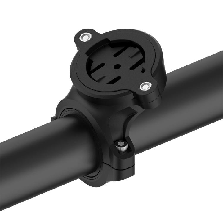 Cycle Computer Mounting Support with Rear Seat Clamp Straps, Round Device Coupling and L-Shape Tool Hardware Included for 1050/840/540