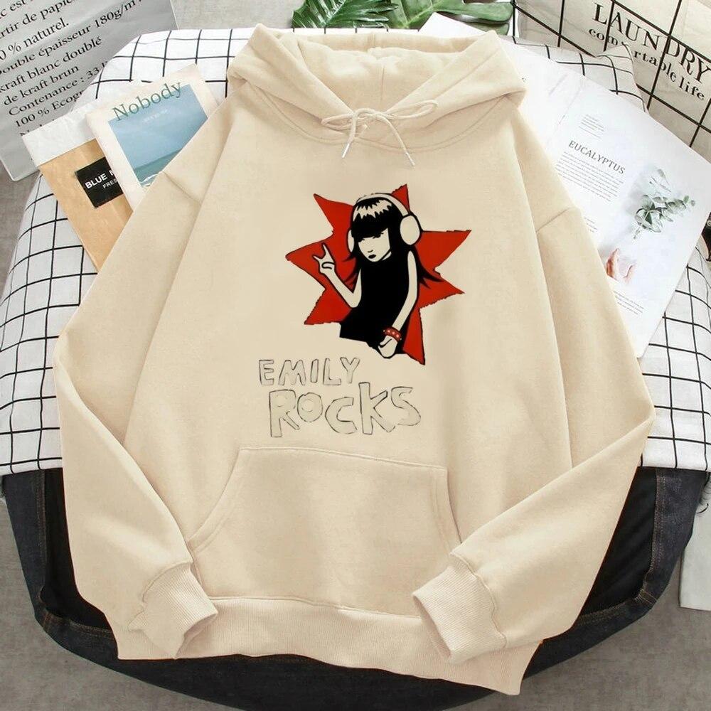 Unisex Hoodie Star Girl Y2k Punk Hoodies Women Vintage Fleece Clothes Hooded Shirt Women Harajuku Clothes