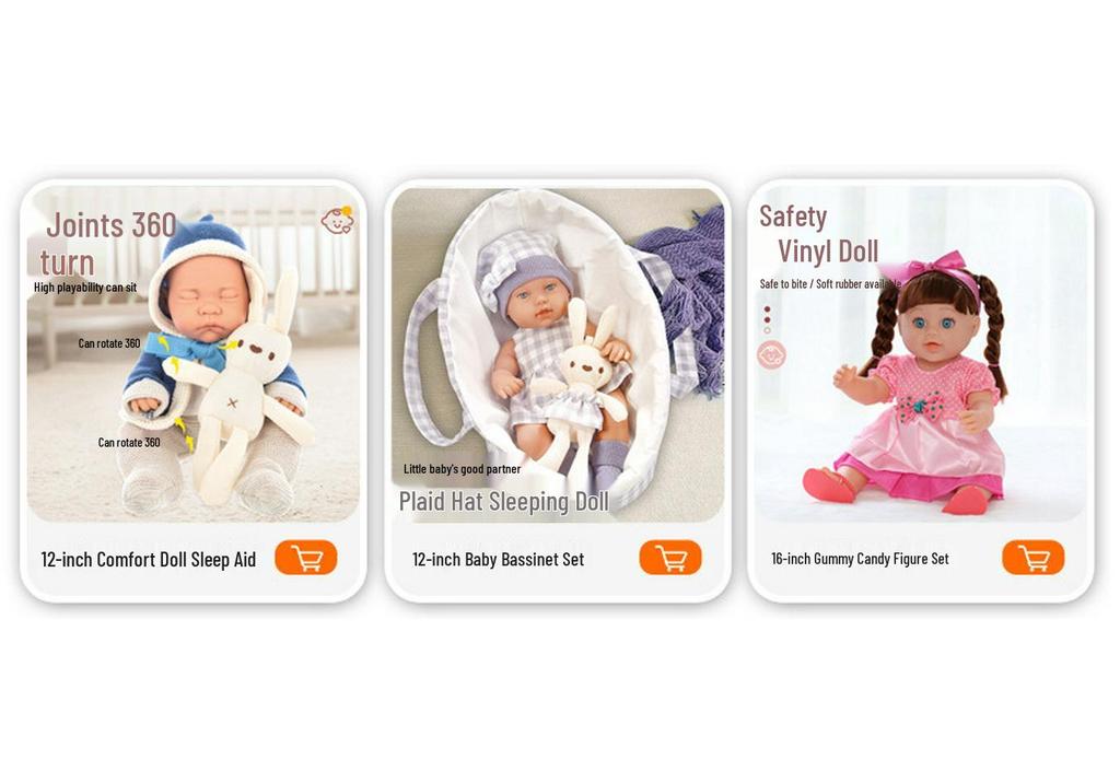 Sound-Activated Silicone Reborn Baby Doll - Soft, Smart Early Education Toy for Girls