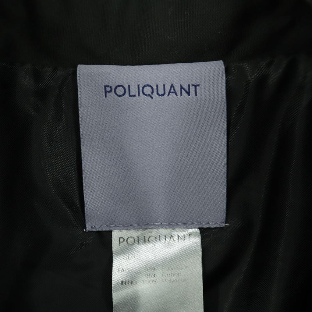POLIQUANT Made In Japan Back Print Long Sleeve Shirt Jacket 2 Black Men's Used
