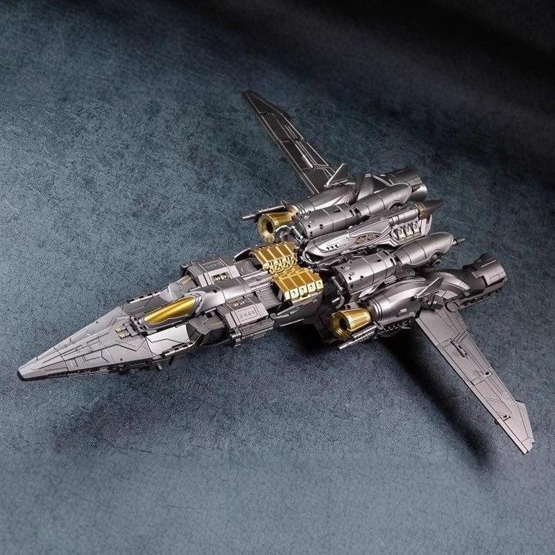 31cm BS-02 Transforming Robot Last Knight Megatron Alloy Enlarged Action Figure Deformable Jet Mode Collectible Model Toy Gifts