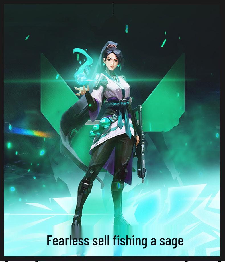 Valorant Sage Cosplay Kostüm Set