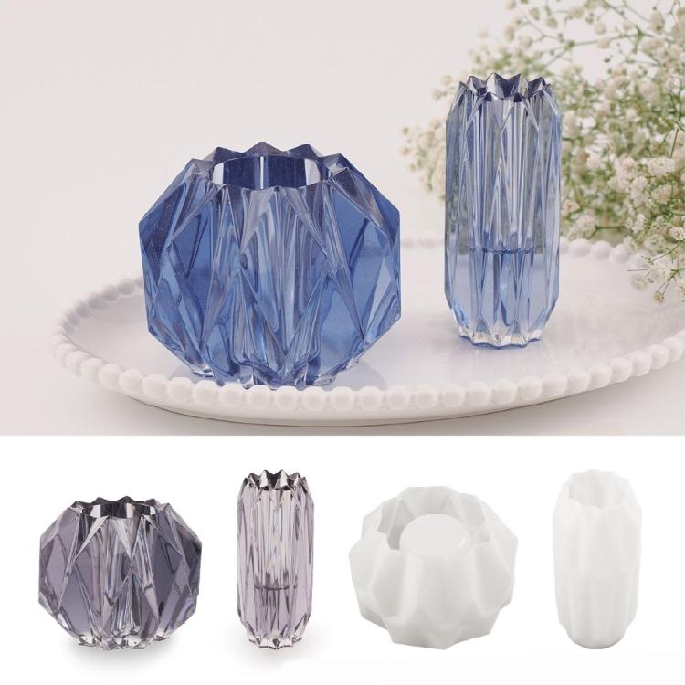 Sturdy Stylish Silicone Candle Mold Accessory for Crafting Practical Vases and Storage Containers Special Gifts Giving