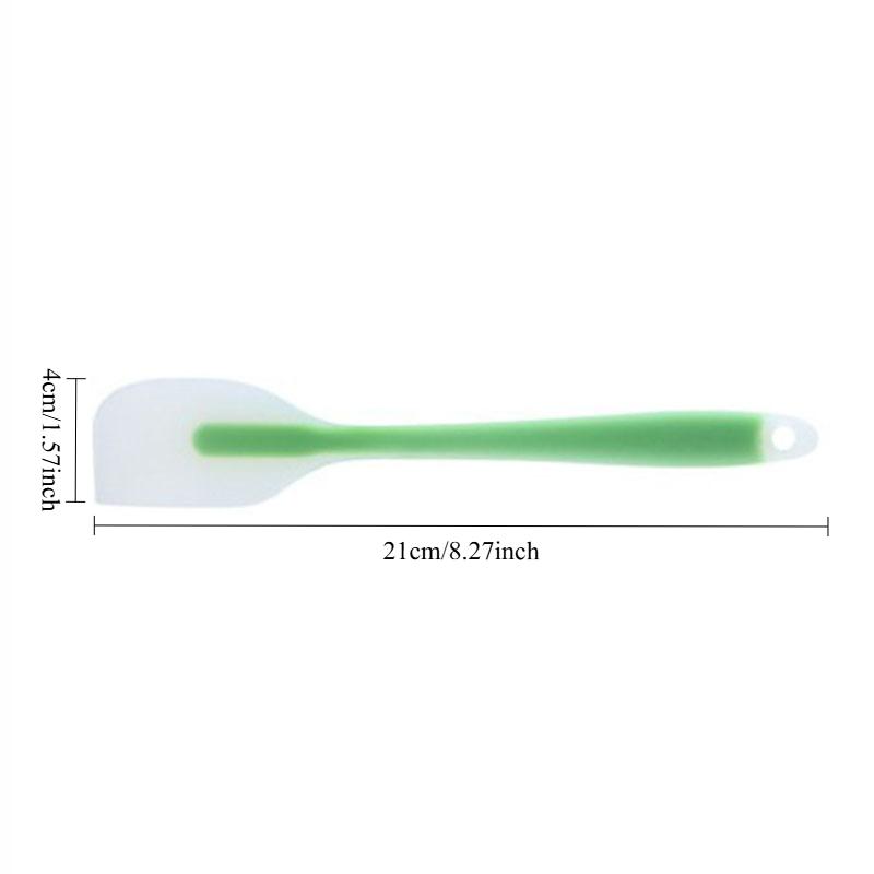 Mini-Kuchenspatel aus lebensmittelechtem Silikon - Hitzebeständiger Butter-/Marmeladenschaber zum Backen & für die Küche, Antihaftbeschichtet & Spülmaschinenfest