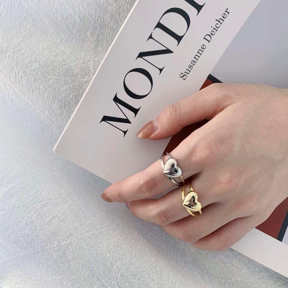 Tancise Classic 925 Sterling Silver  Ring Ladies Jewelry Wedding Promise Party Gift