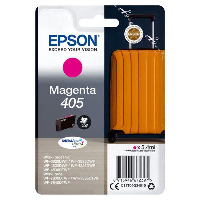 Cartouche d'encre EPSON - Magenta 405 DURABrite Ultra - Pack de 1