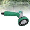 Garden Hose Nozzle 6 Patterns Slip Resistant Ergonomic Grip High Pressure Water Hose Sprayer for Washing Car Watering Flowers