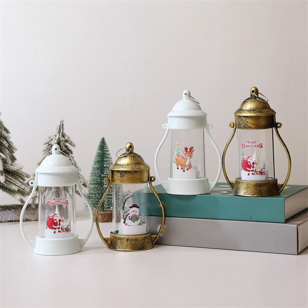 Christmas Vintage LED Farm Outdoor Decoration Christmas Decoration, Battery Powered, Long-Lasting And Beautiful